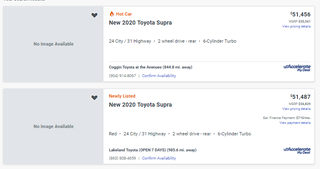 Illustration for article titled The Supra went on sale officially this week. Let's see who has the lowest price